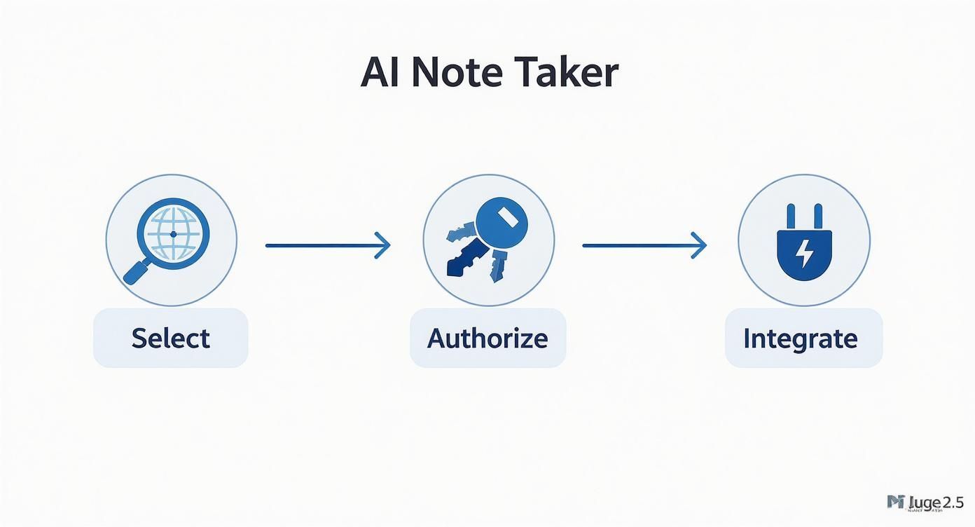 Infographic about ai note taker for zoom