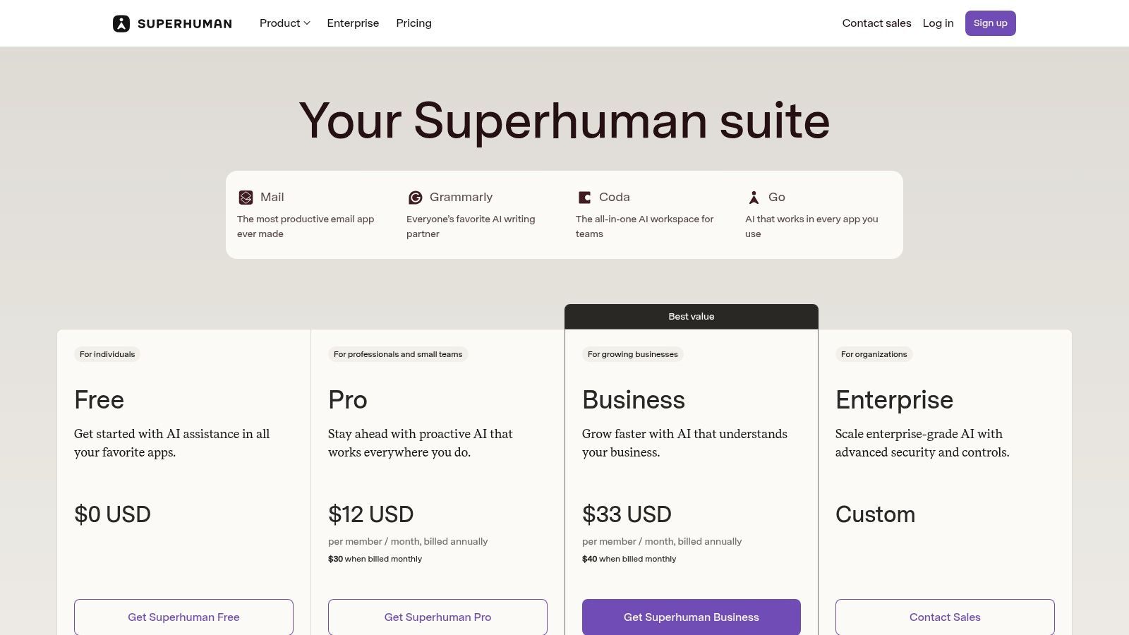 Superhuman (Mail + Superhuman Suite)