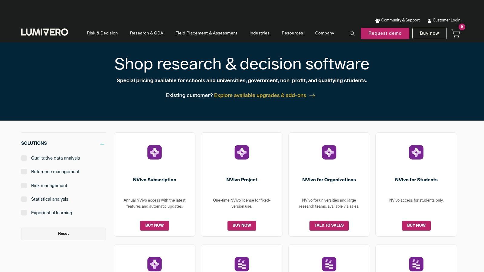 NVivo (Lumivero shop)
