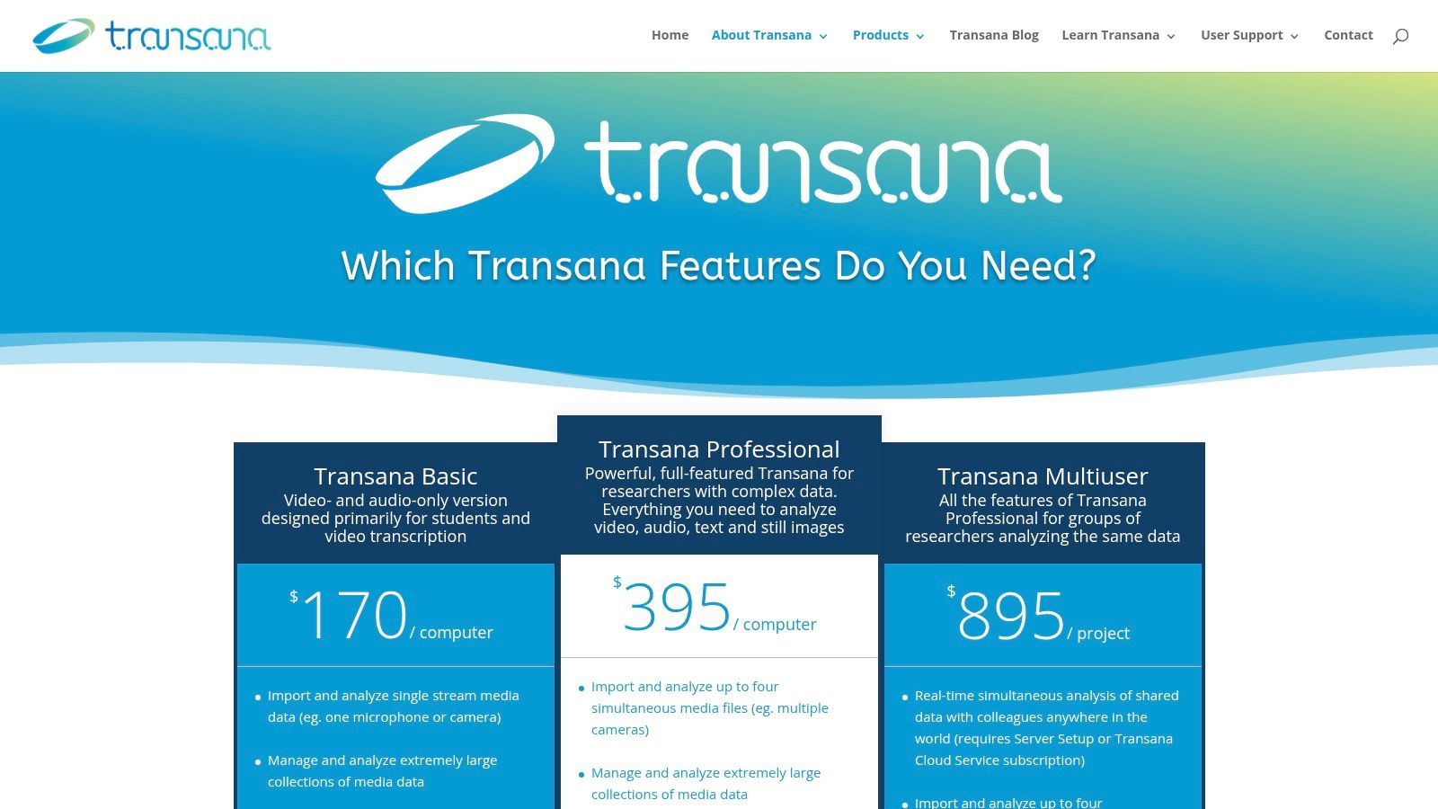 Transana (official site)