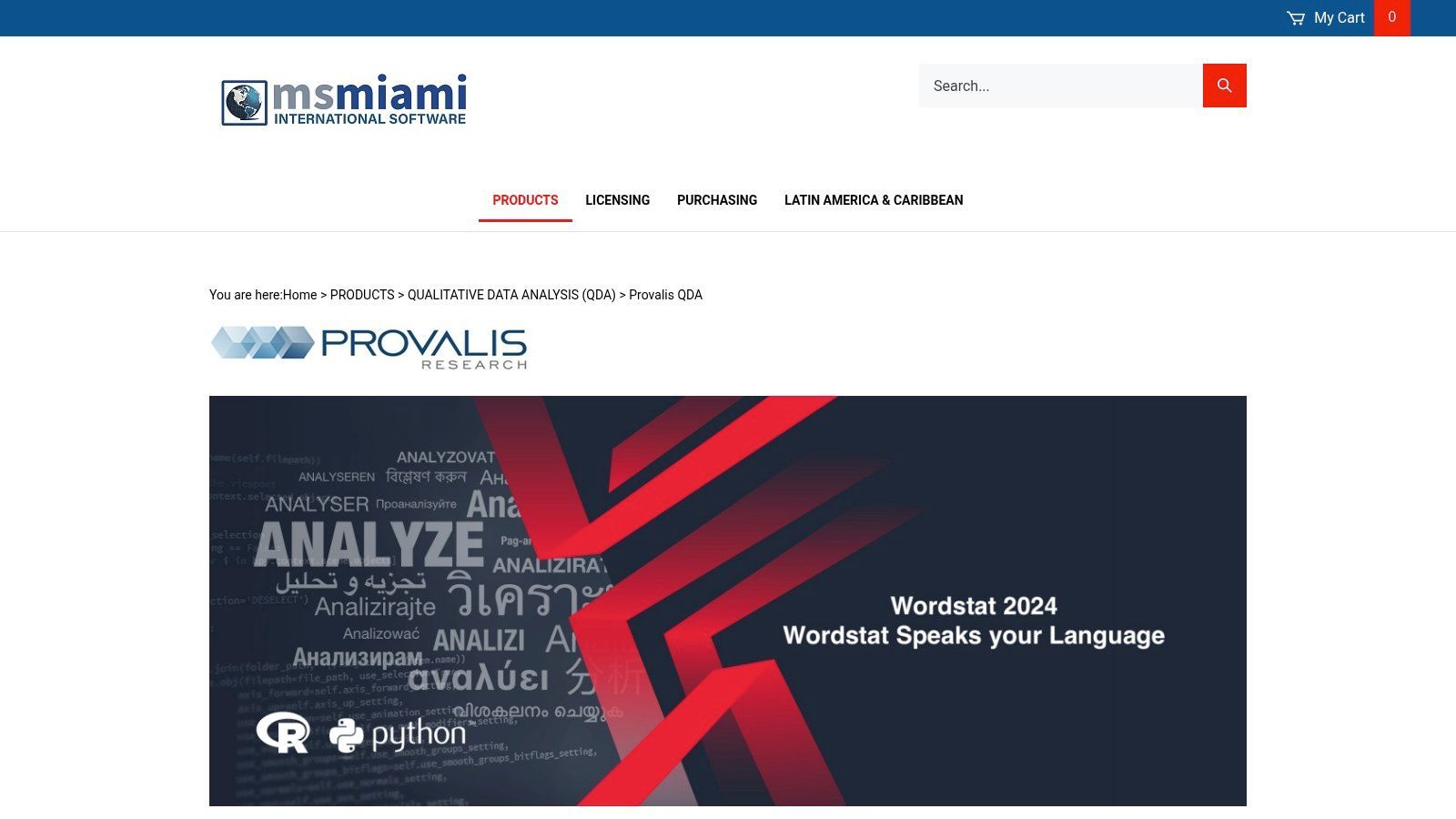 Provalis Research (via MSMiami retailer)