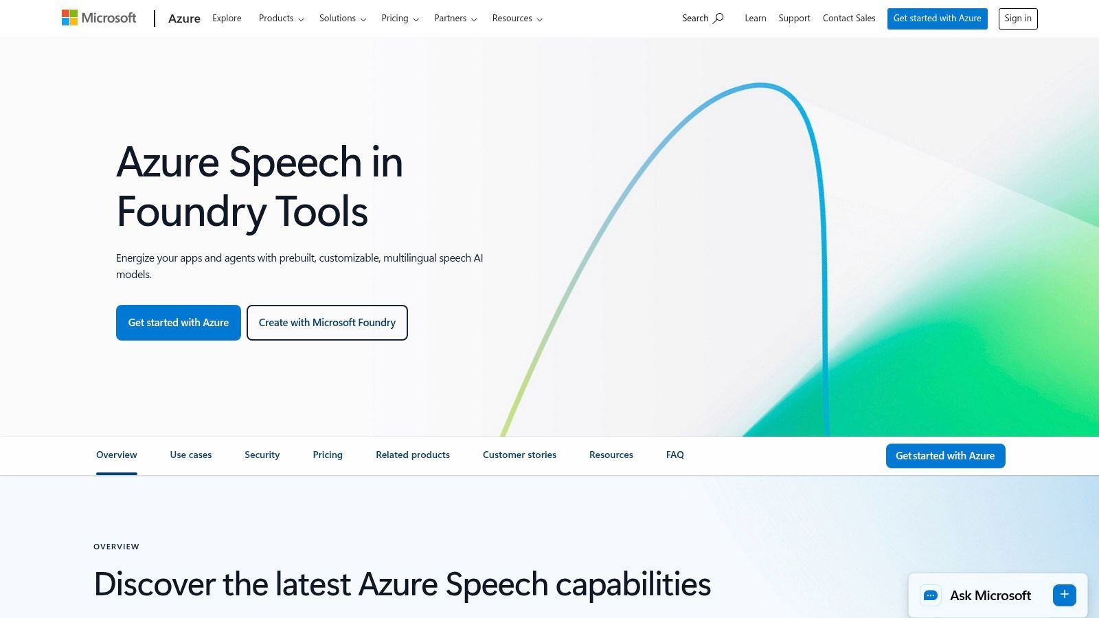 Microsoft Azure AI Speech