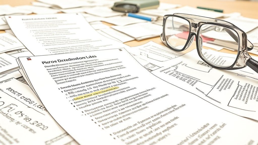 A person wearing headphones and focusing intently on a computer screen, symbolizing the deep dive for accuracy in transcription.