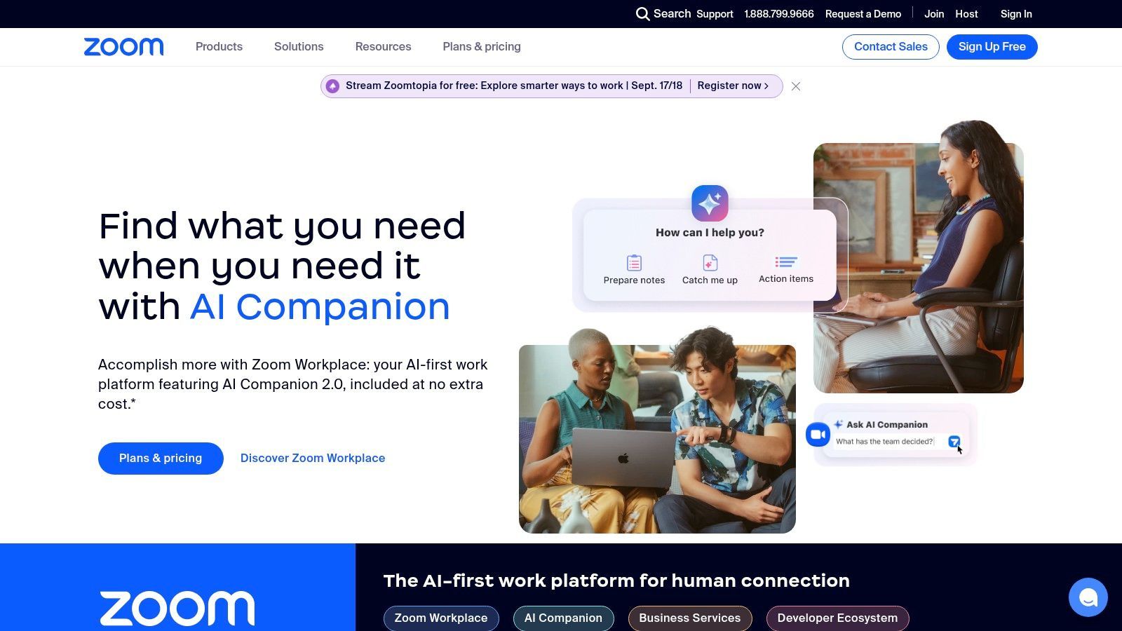 Zoom – AI Companion (Zoom Workplace)