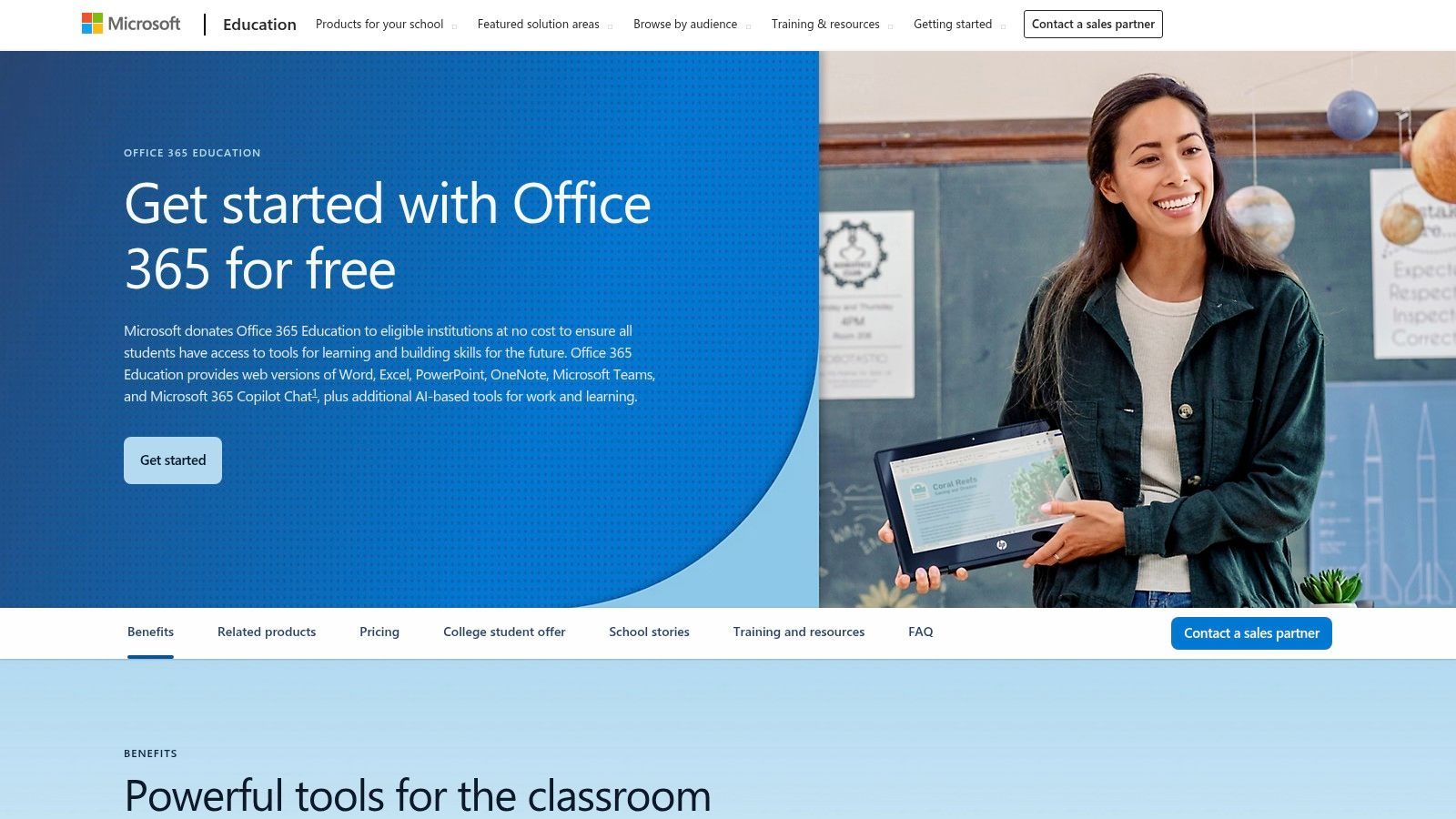 Microsoft Education (Office / Microsoft 365 Education, Teams, OneNote Class Notebook)