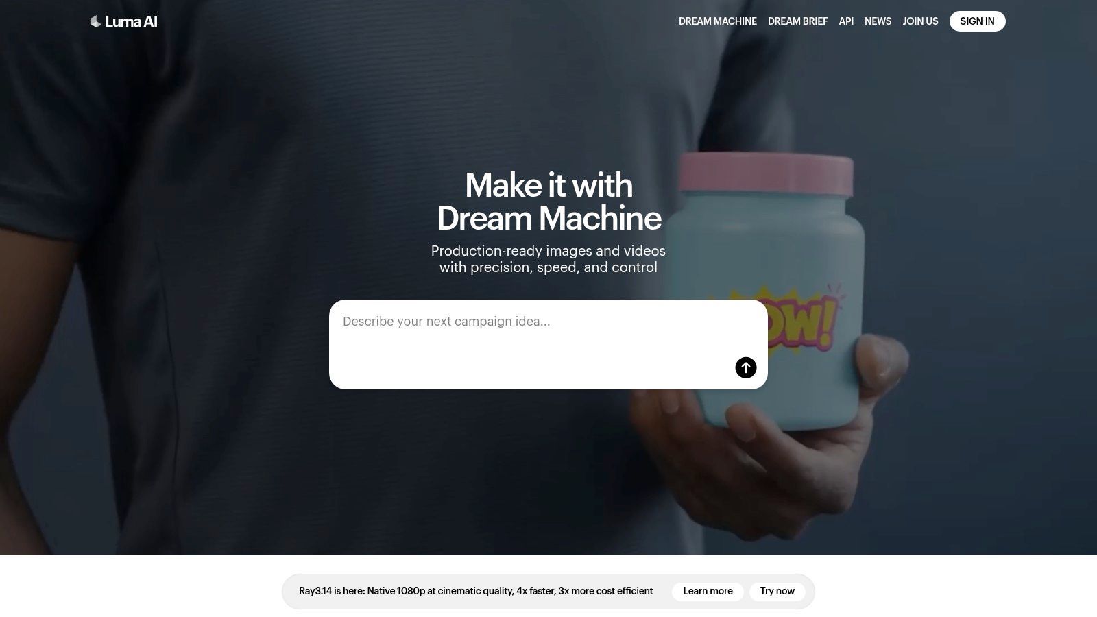 Luma AI (Dream Machine)