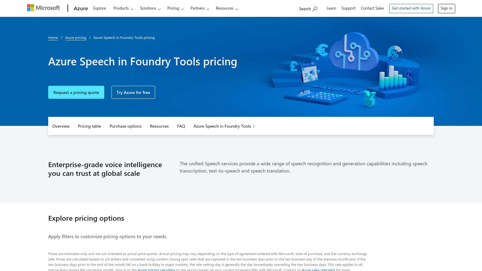 Microsoft Azure Speech to Text